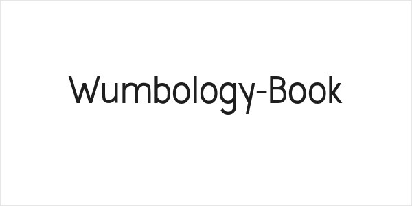 Wumbology-Book Logo