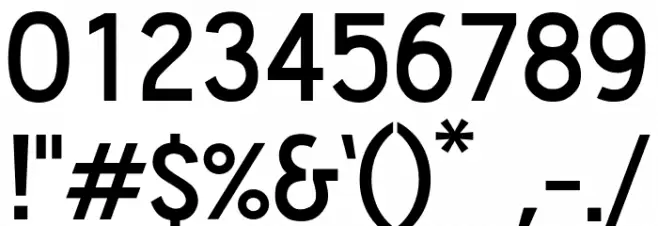 Wumbology-Medium Font OTHER CHARS