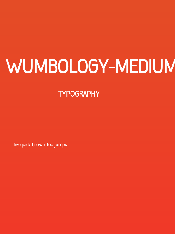 Wumbology-Medium Poster