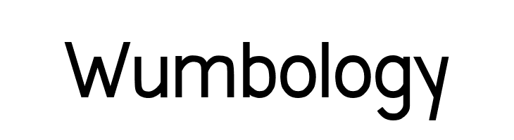 Wumbology  Free Fonts Download