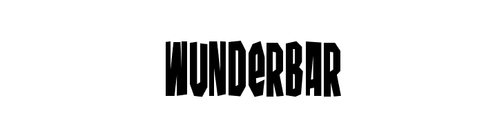 Wunderbar  font caratteri gratis
