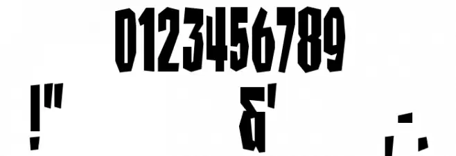 Wunderbar Font OTHER CHARS