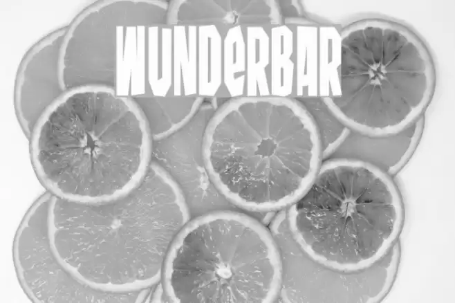 Wunderbar Font examples