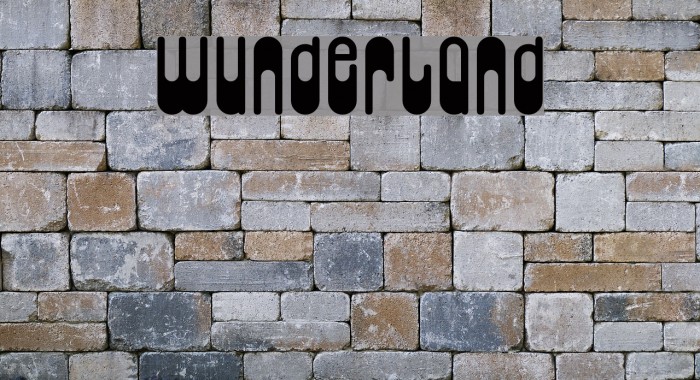 Wunderland Font examples