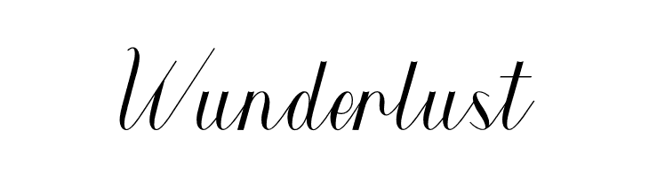 Wunderlust  لخطوط تنزيل