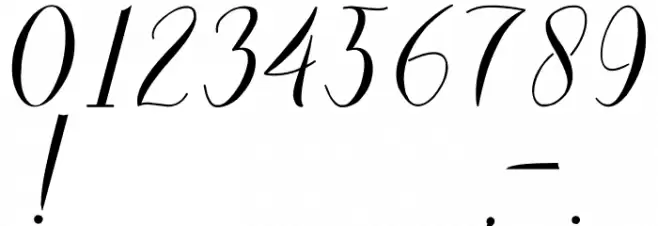 Wunderlust Font OTHER CHARS