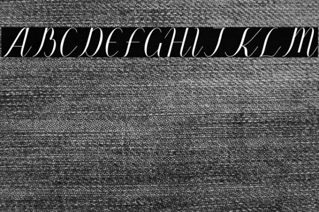 Wunderlust Font examples