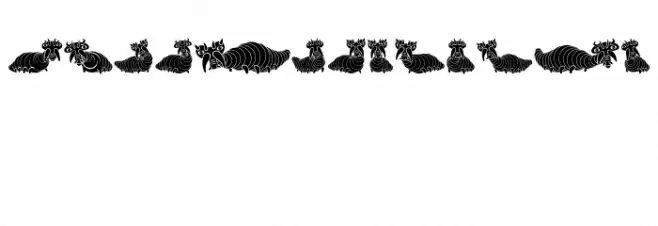 Wurm Regular Schriftart Groß