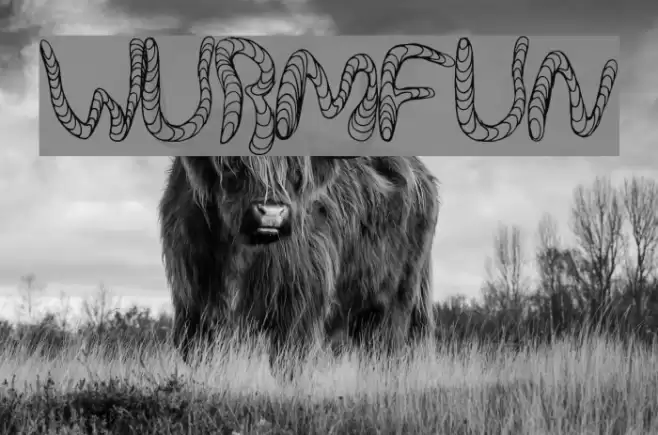 WurmFun Font examples