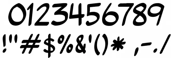 Wurmics Bravo Font OTHER CHARS