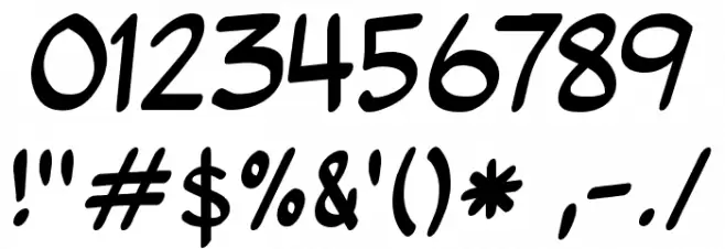 Wurmics Bravo Font OTHER CHARS