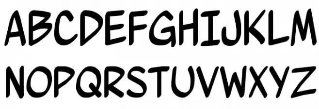 Wurmics Bravo Schriftart Groß