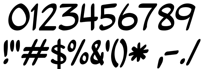 Wurmics Bravura Font OTHER CHARS