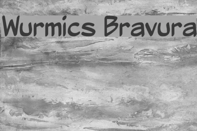 Wurmics Bravura Font examples
