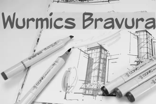 Wurmics Bravura Font examples