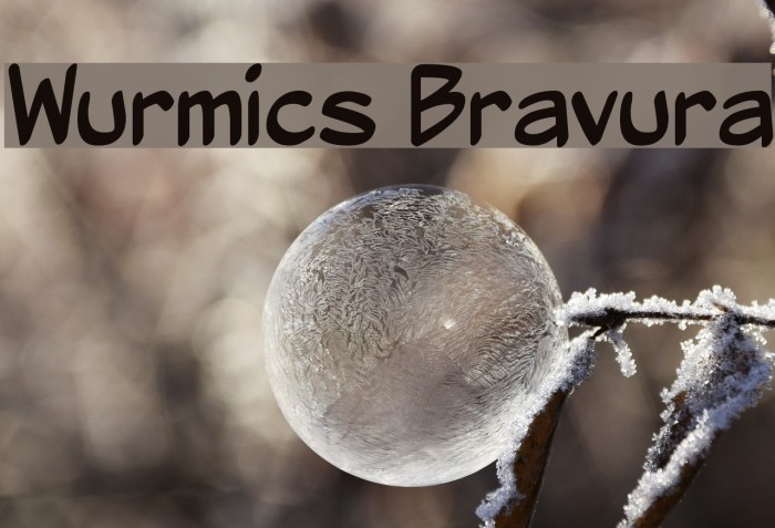 Wurmics Bravura Font examples