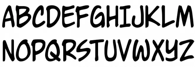 Wurper Comics Шрифта ВЕРХНИЙ