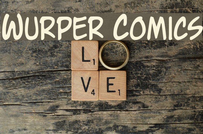 Wurper Comics Font examples