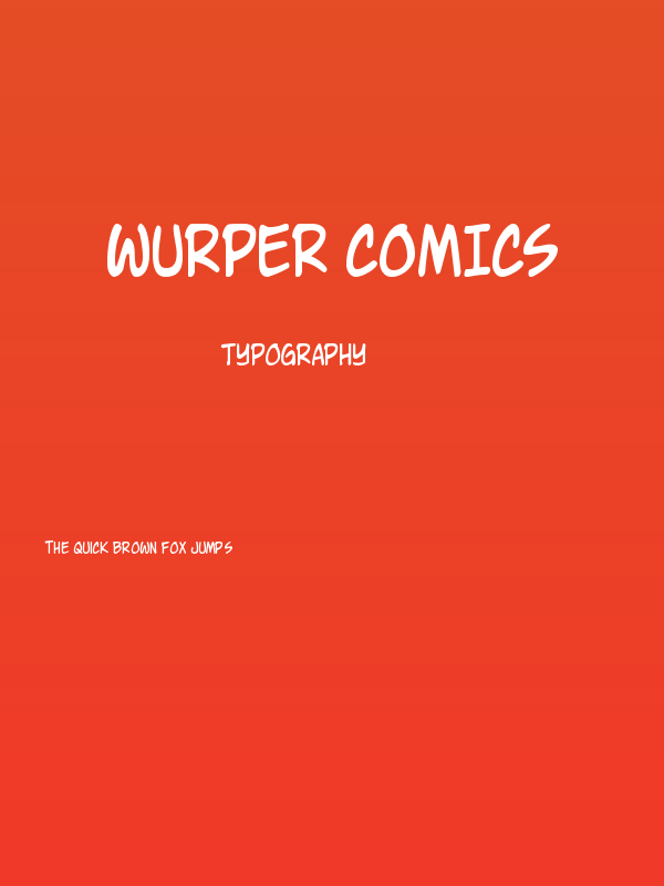 Wurper Comics Poster
