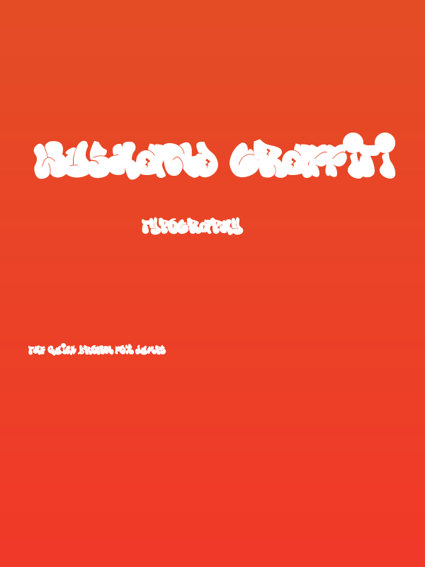 Wushand Graffiti Poster