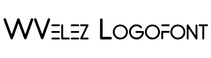WVelez Logofont  नि: शुल्क फ़ॉन्ट्स डाउनलोड