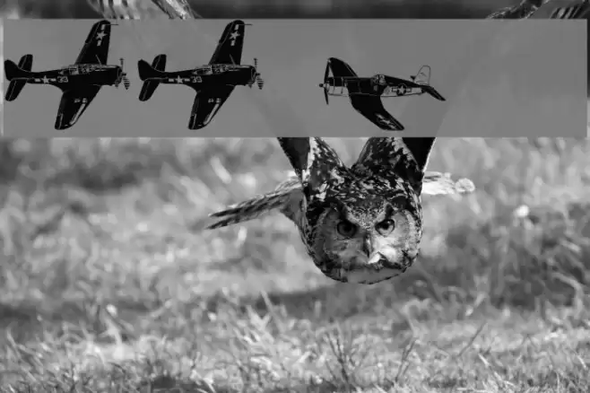 WW2 Aircraft फ़ॉन्ट examples