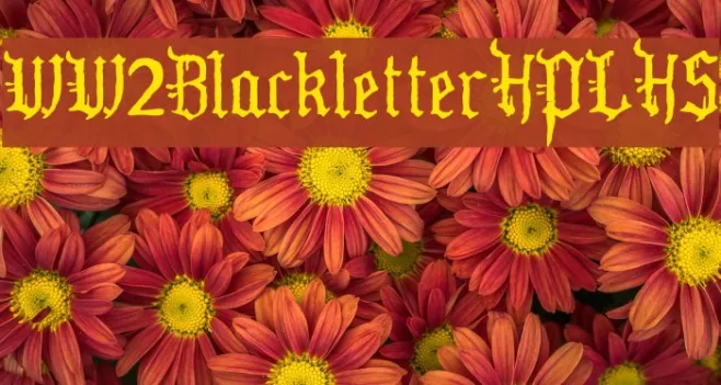 WW2BlackletterHPLHS Example 1