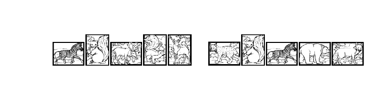 WWAnimalPrints  免费字体下载