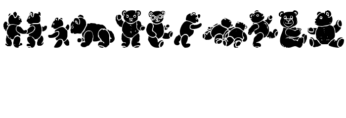 WWBearySpecial Font OTHER CHARS
