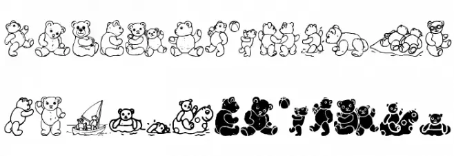 WWBearySpecial Polices MINUSCULES