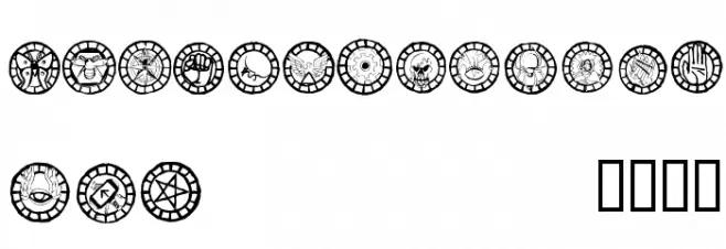 WWChangelingBats Font LOWERCASE