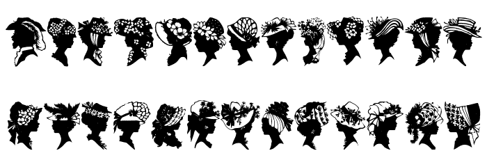 WWFancyHats Font LOWERCASE