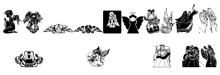 WWHeavenSent Font OTHER CHARS