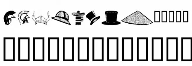 wwmhats Font UPPERCASE