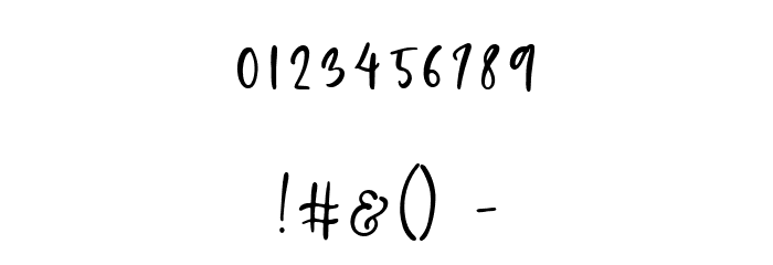 Wyaletta Regular Font OTHER CHARS