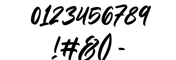 Wyattiky Regular Font OTHER CHARS