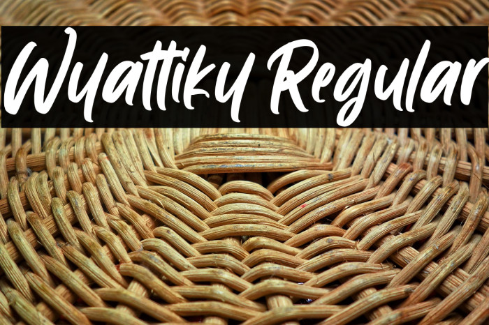 Wyattiky Regular Example 3