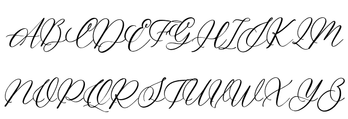 Wyattruly Regular Fonte MAIÚSCULAS