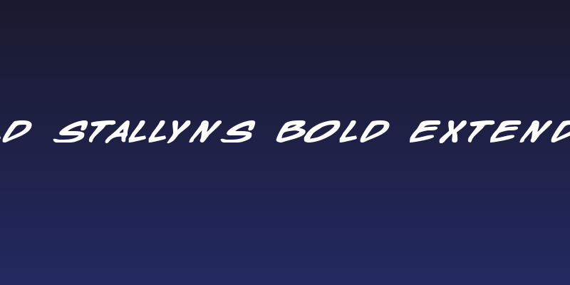 Wyld Stallyns Bold Extended Social Header