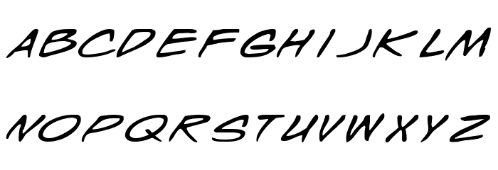 Wyld Stallyns Extended Font LOWERCASE