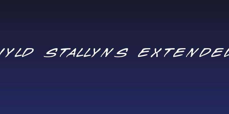 Wyld Stallyns Extended Social Header