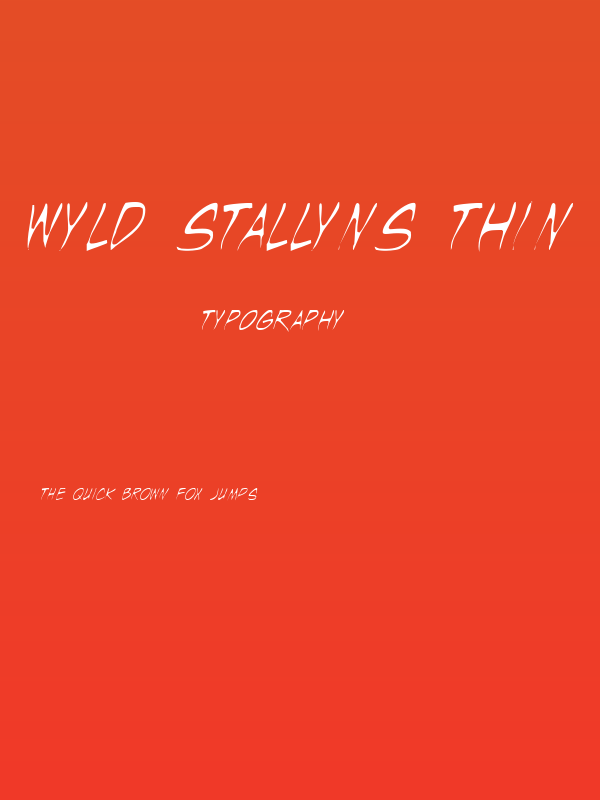 Wyld Stallyns Thin Poster