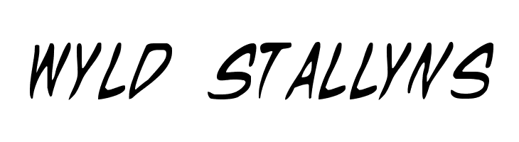 Wyld Stallyns  Frei Schriftart Herunterladen