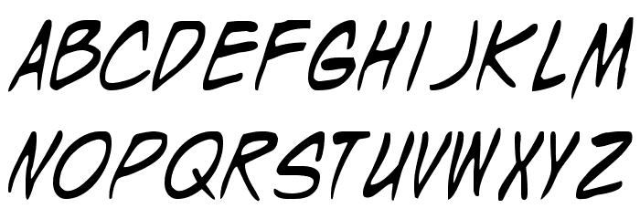 Wyld Stallyns Font LOWERCASE