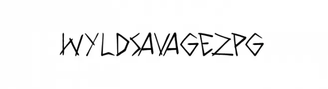 WyldSavagezPG  नि: शुल्क फ़ॉन्ट्स डाउनलोड