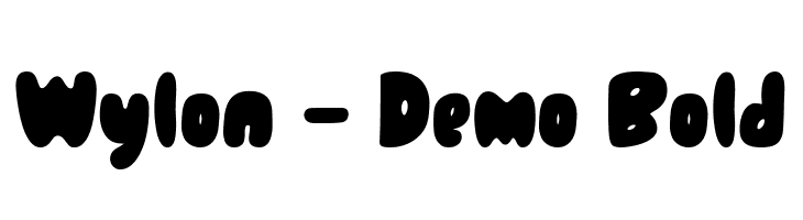 Wylon - Demo Bold  Frei Schriftart Herunterladen