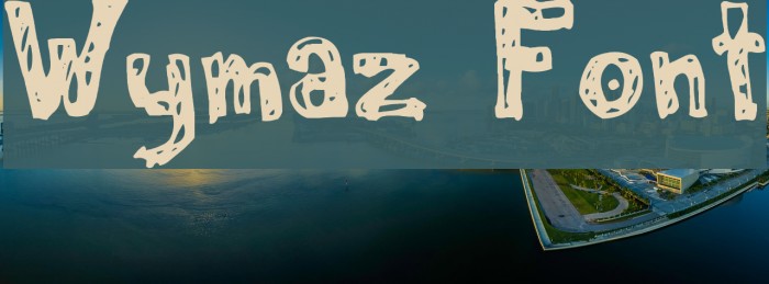 Wymaz Font examples