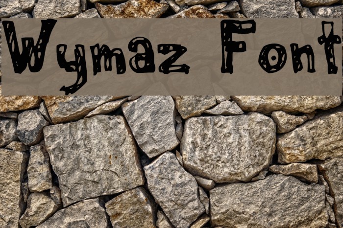 Wymaz Font examples