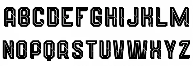 Wynford Line Alt. 1 Schriftart Groß