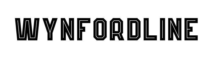 Wynford Line  免费字体下载